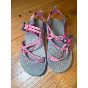 Chaco ZX1 Ecotread Rend Pink Sport Sandals J180014 Girls 5
